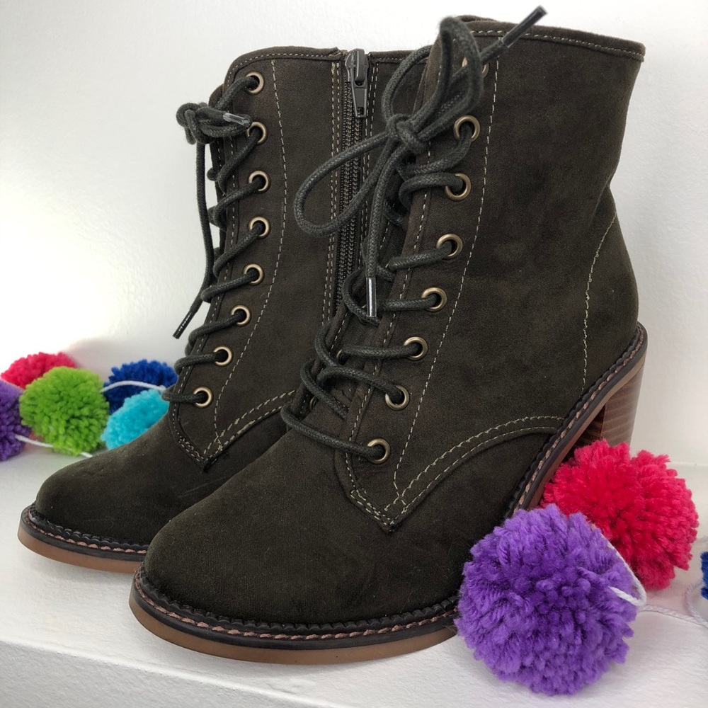 Madden Girl Jettie Combat Boot